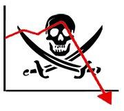 piracy down