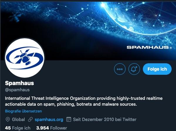 the spamhaus project